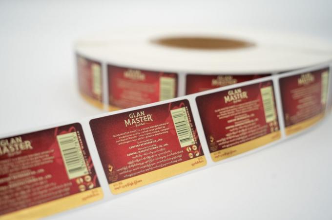 Selbstklebendes Papier, klares Aufkleberpapier, Anti-Fälschung, wasserdichte Vinyl-Aufkleber 1