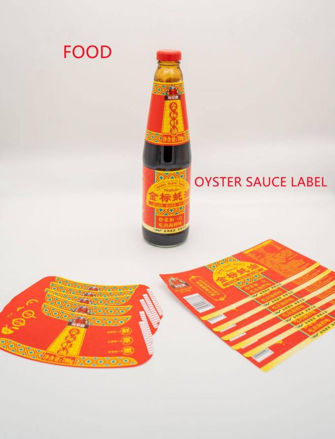 Dauerhafte Folie Druckpapier Aufkleber Selbstklebstoff Custom Fruchtetikette Reißfest 6