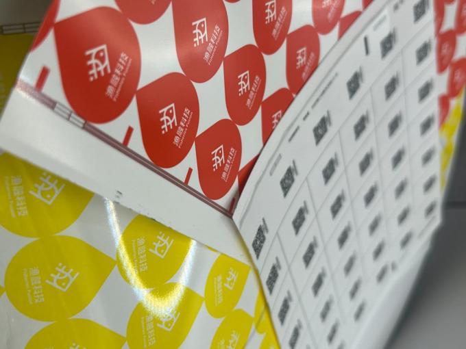 angepasste Etiketten sind perfekt für Hologramm-Aufkleber wechselbares QR-Code-Label 3
