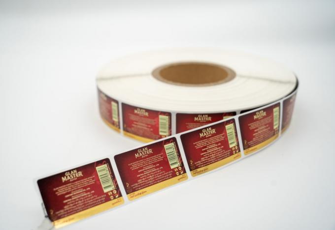 Vinyl selbstklebende Etikette wasserdichte benutzerdefinierte Logo-Aufkleber für Verpackungen 3