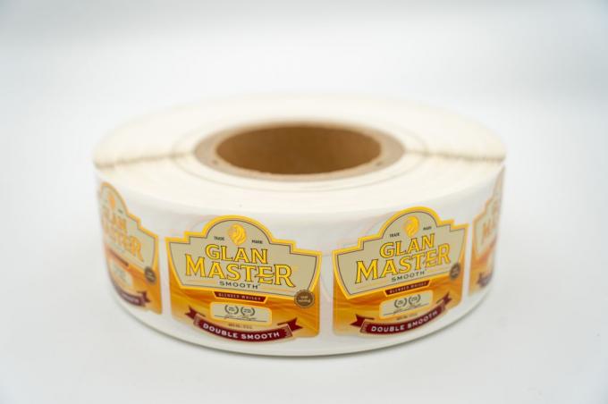 Selbstklebende Nummernetiketten Aufkleber Logo Aufkleber Druck statischer Nachweis 1