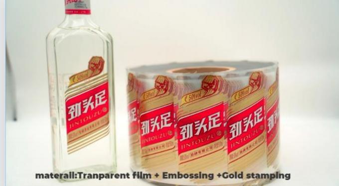 Wasserdichtes Weinflaschenetikett Selbstklebstoff Whisky-Etikett Vinyl Aufkleber Druck 7