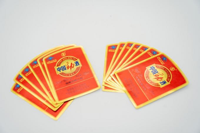 Custom Avery Clear Sticker Papier Druckwasserdichte Etiketten für Flaschen 1