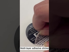 Handdesinfektionsmittel Schrumpfhemmen Etiketten wasserdicht Öko-freundlich zerbrechliche Aufkleber individuell