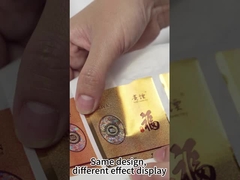 selbstklebendes Etikett