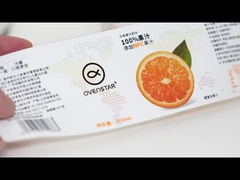 Etikett für Weinflaschen Nasskleberetikett für wasserdichte Verpackungen mit individueller Rundrolle