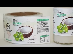 Kundenspezifische Verpackung Runde Aufkleberetiketten mit hervorragender Produktionskapazität für Getränkeflaschenetiketten