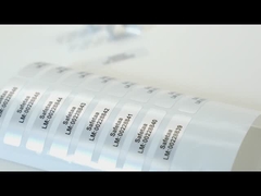 Anti-Fälschung des Aufklebers