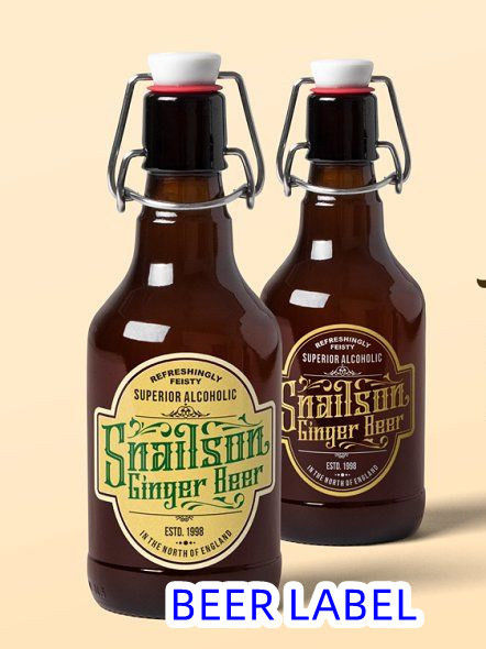 Dauerhafte statische Proof Custom selbstklebende Vinyl Aufkleber Hochspannung Etikett