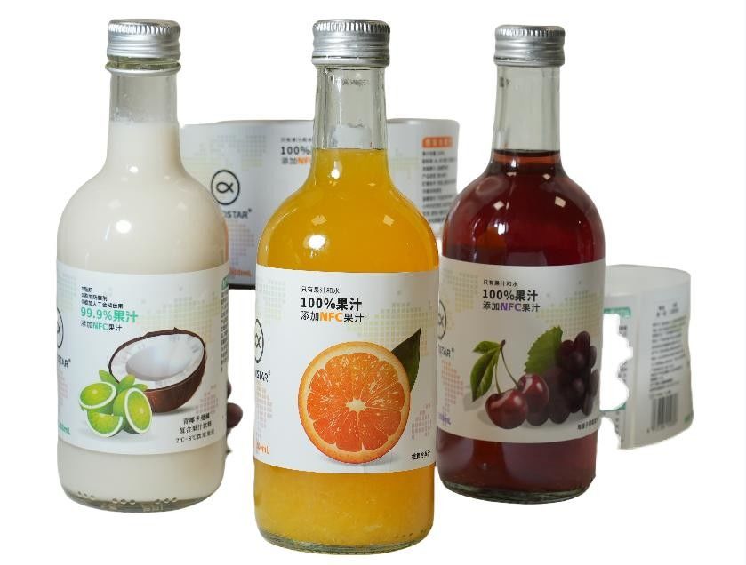 Kundenspezifische Verpackung Runde Aufkleberetiketten mit hervorragender Produktionskapazität für Getränkeflaschenetiketten