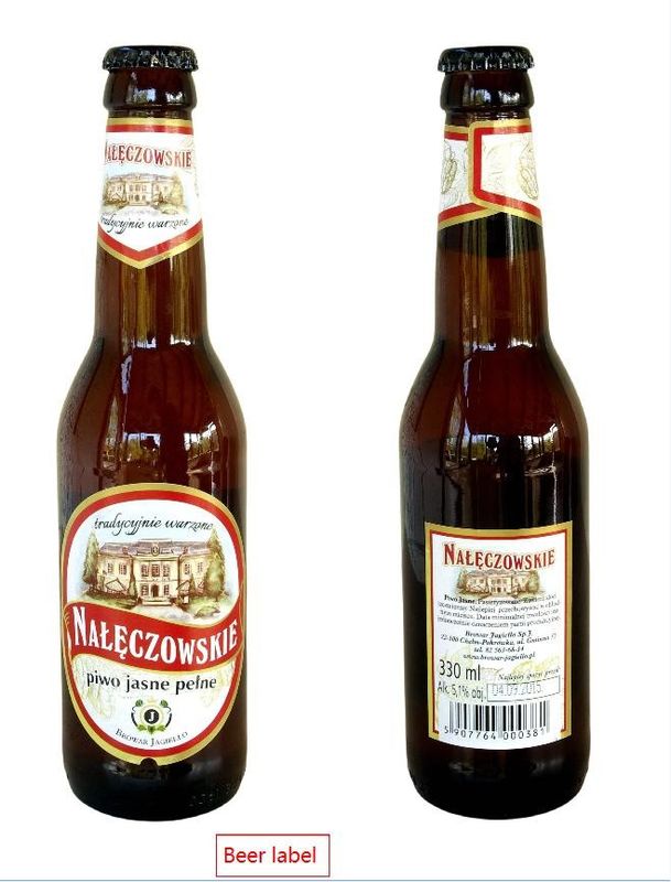 Bierflaschen Etiketten Verpackung per Rollen oder Bogen Lieferzeit Normal in 5-7 Tagen Wir sind ein professioneller als Handelsunternehmen