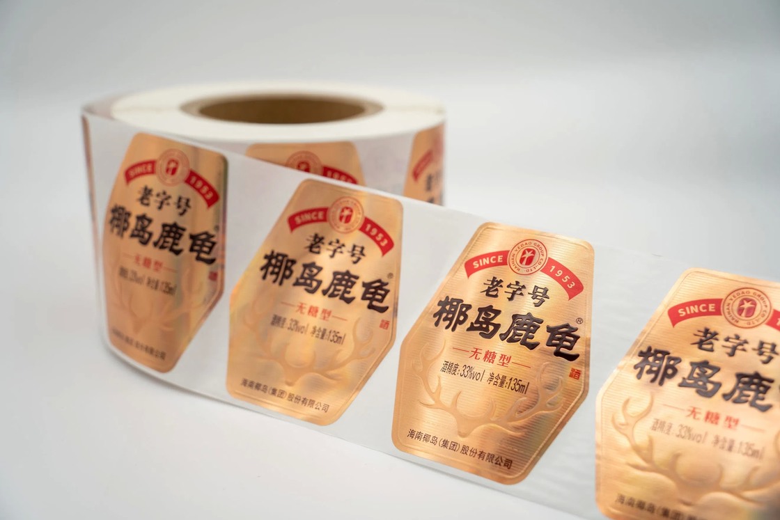 Heat-resistant Static-proof Glossy/Matte Custom Label Sticker for Food and Beverage Packaging