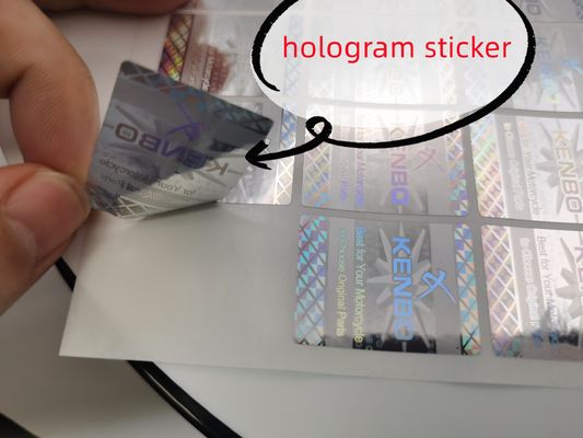 angepasste Etiketten sind perfekt für Hologramm-Aufkleber wechselbares QR-Code-Label