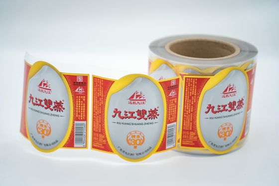 Fragile Avery Round Label Aufkleber Papier kundenspezifische Barcode Aufkleber Druck
