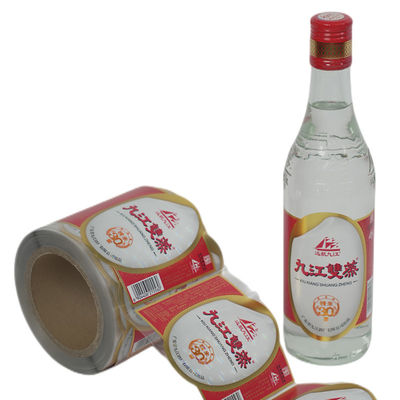 Übertragung Druck Bierflaschen Etikette Lebensmittel Kosmetik Nasse Festigkeit Etikett Papier