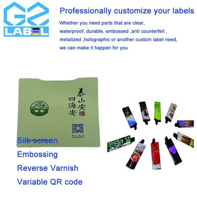 Vistaprint-Etiketten Custom-Aufkleber Kanadafreie Adress-Etiketten auf Sie steckenEtiketten Preis-Tag-Maschine-Blatt