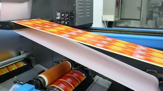 Vinyl-Etiketten, die für die Zustellung von Kosmetika und Lebensmitteln gedruckt werden können